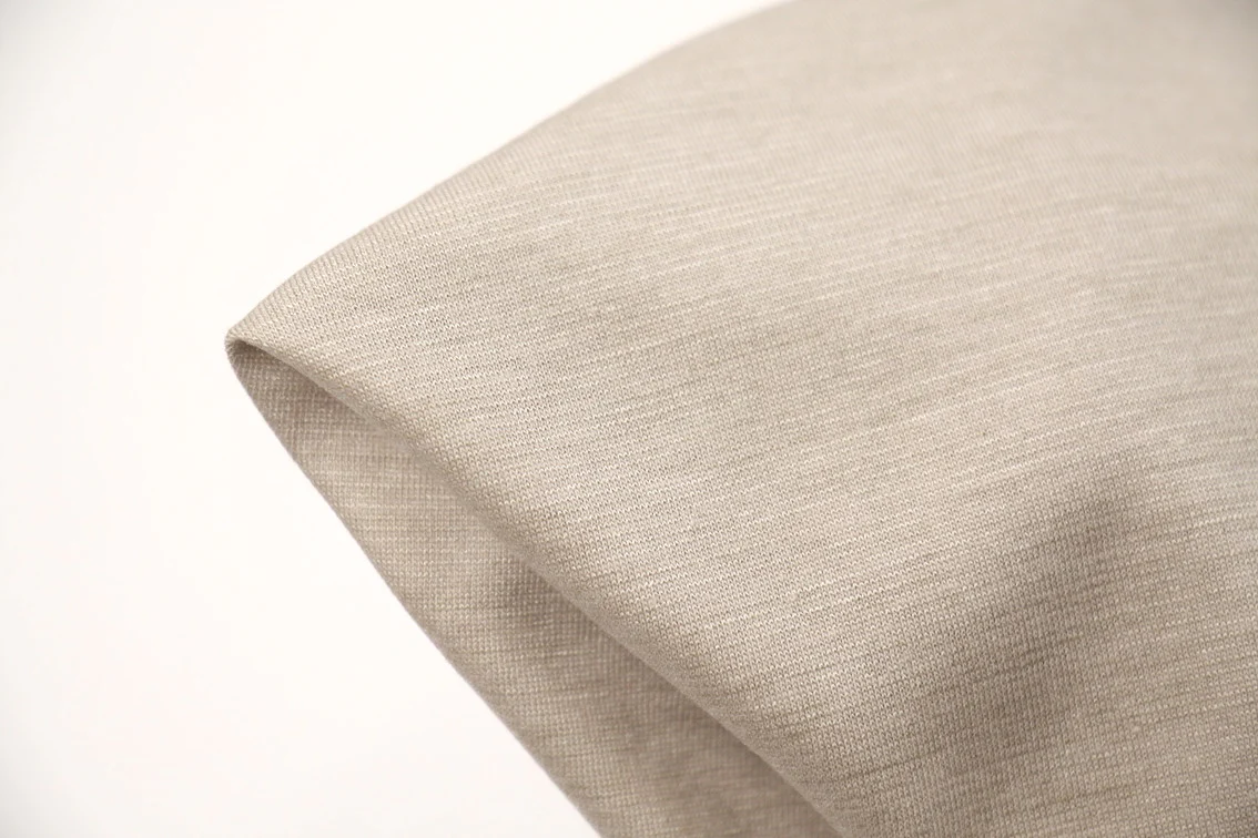 Natural Thin Cotton Jersey - Image 2