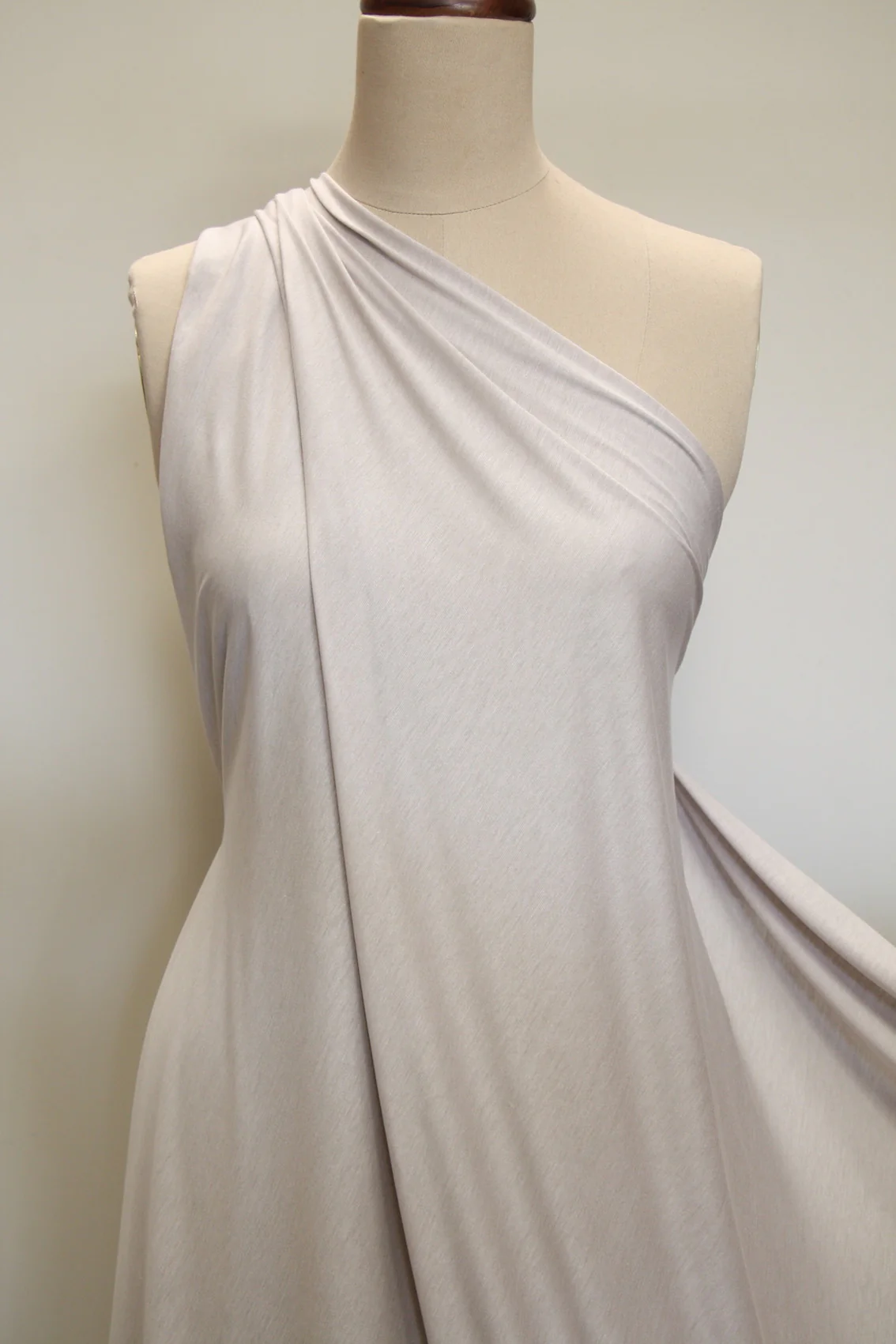 Natural Thin Cotton Jersey - Image 5