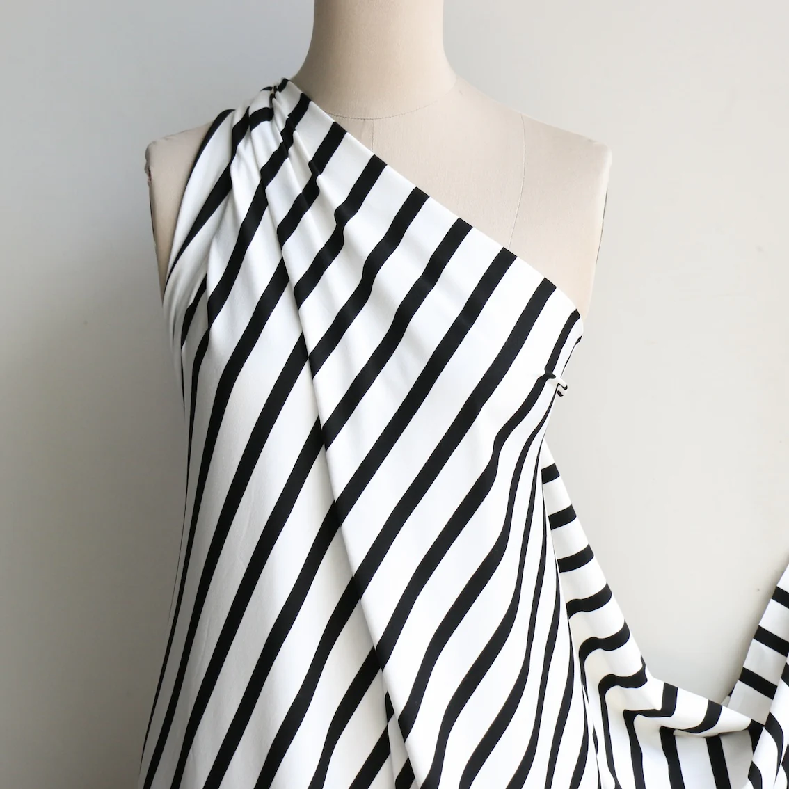 Nautical Stripe Bisque/Black Jersey - Image 5