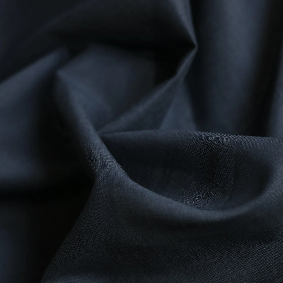 Navy Cotton Lawn/Voile - Image 2