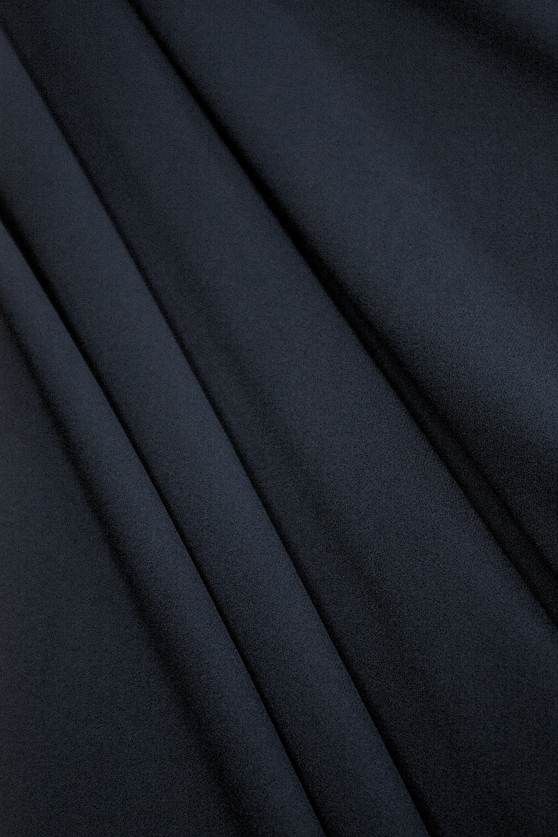 Navy Double Silk Georgette - Image 2
