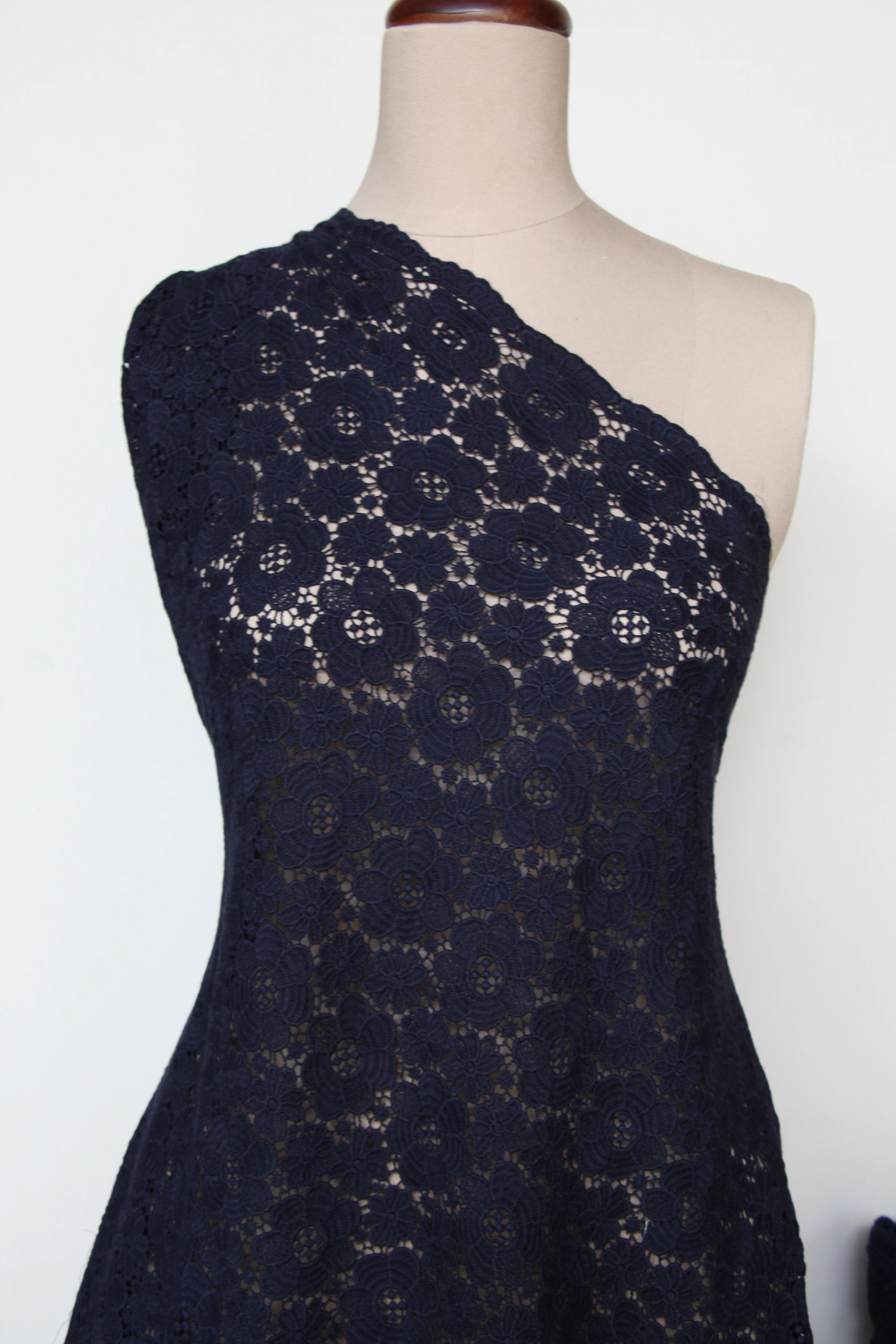Navy Field Guipure Lace - Image 5