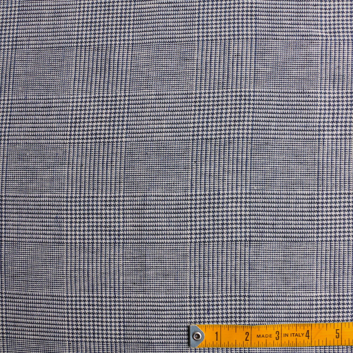 Navy Ivory Houndstooth - Image 3