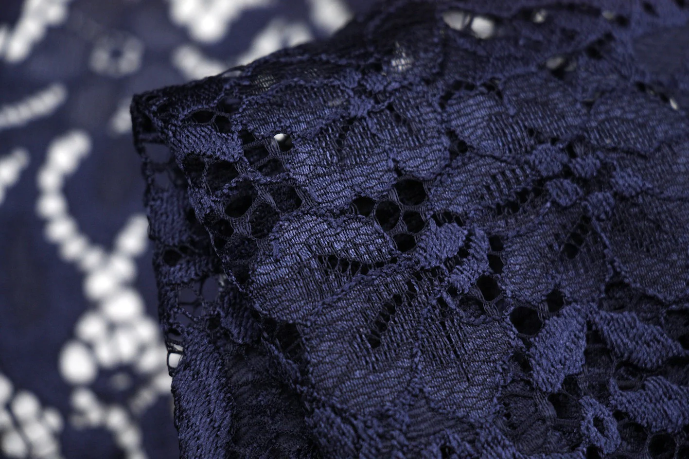 Navy Lace Response