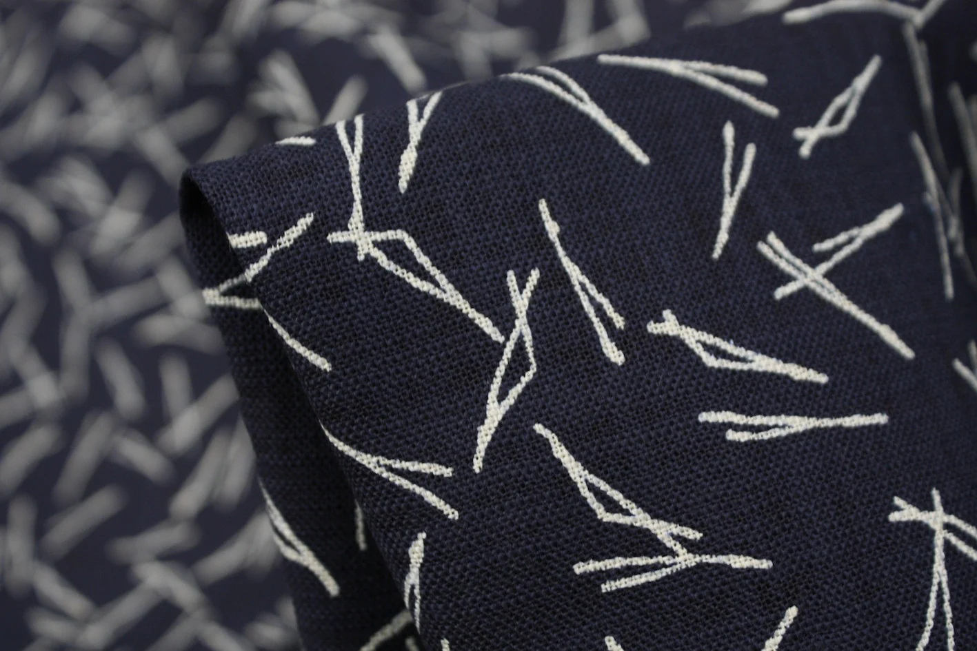 Navy Noodle Soup - Japanese Cotton