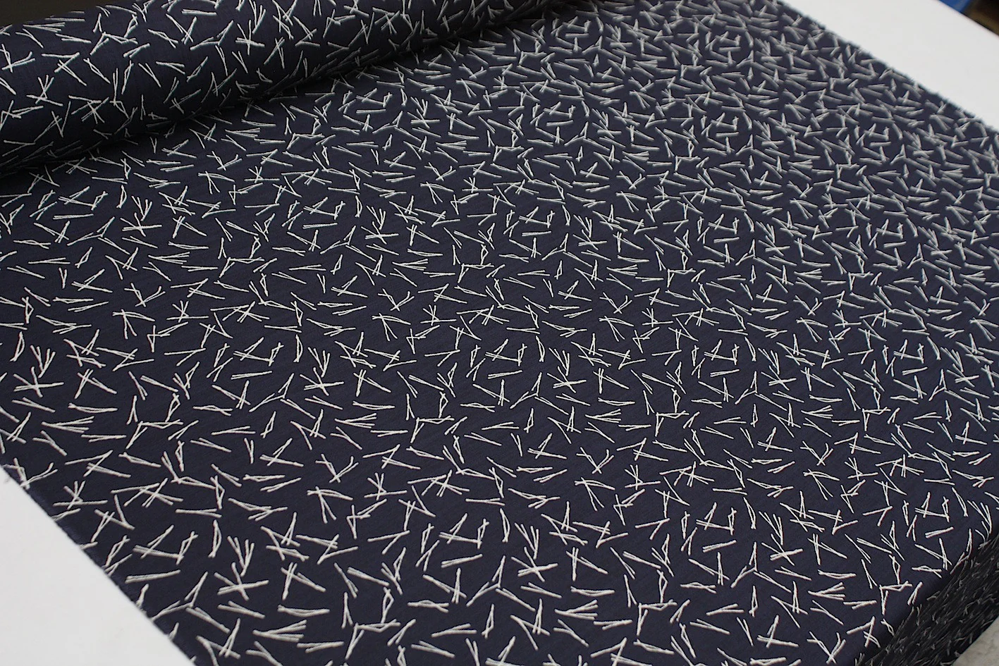 Navy Noodle Soup - Japanese Cotton - Image 3