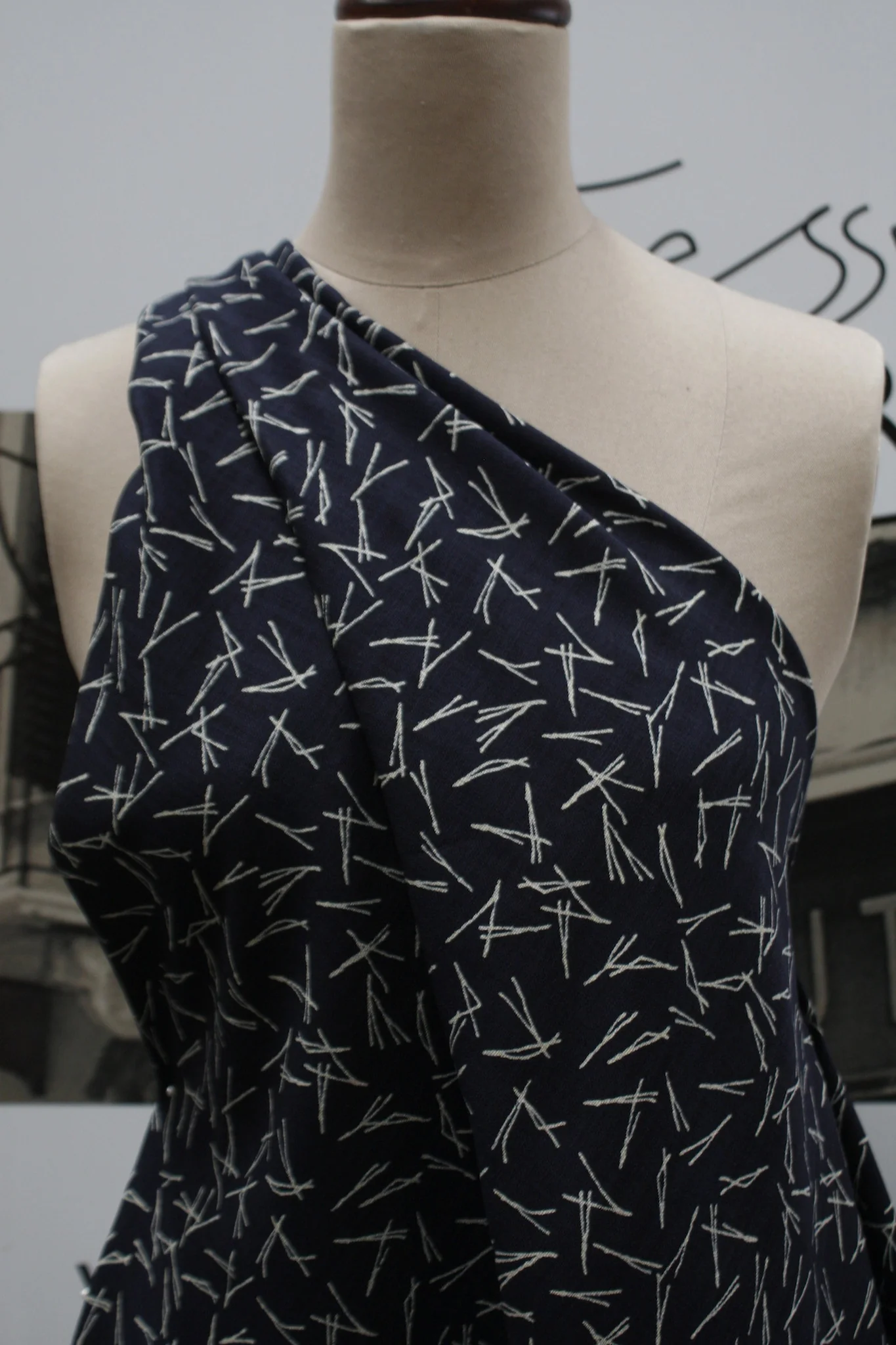 Navy Noodle Soup - Japanese Cotton - Image 5