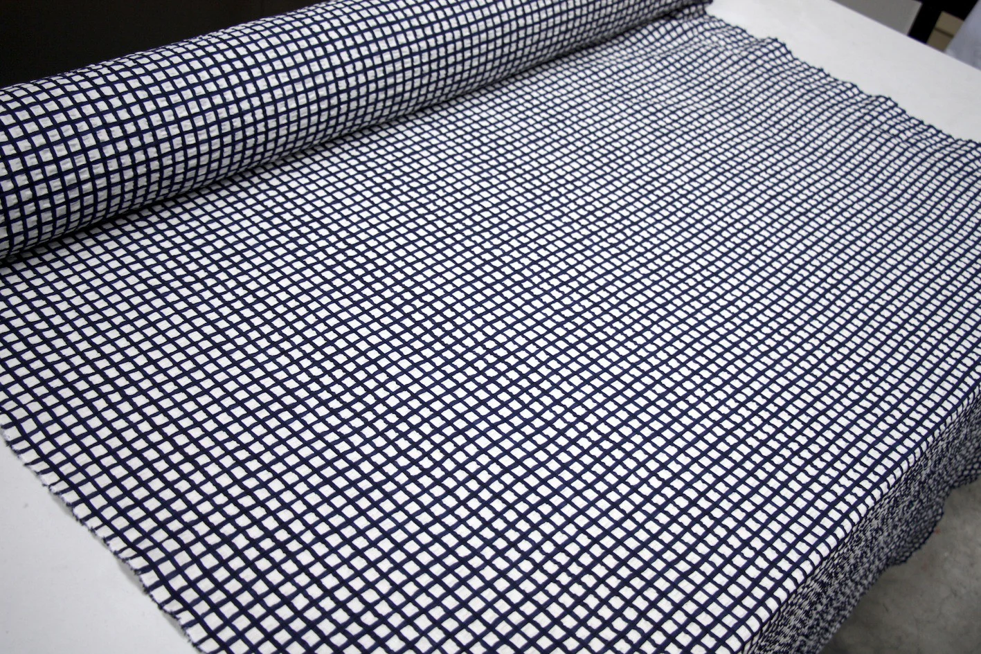Navy Ripple Squares - Image 4