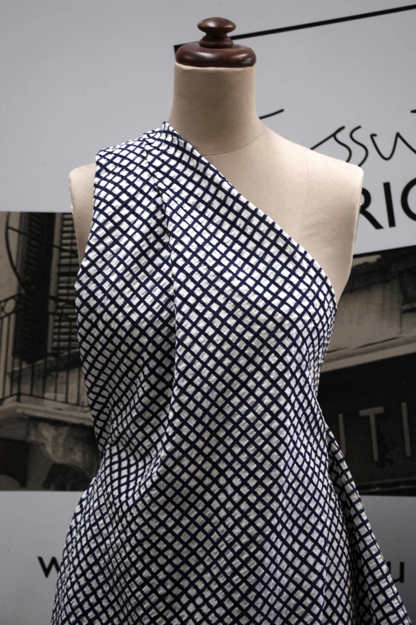 Navy Ripple Squares - Image 5