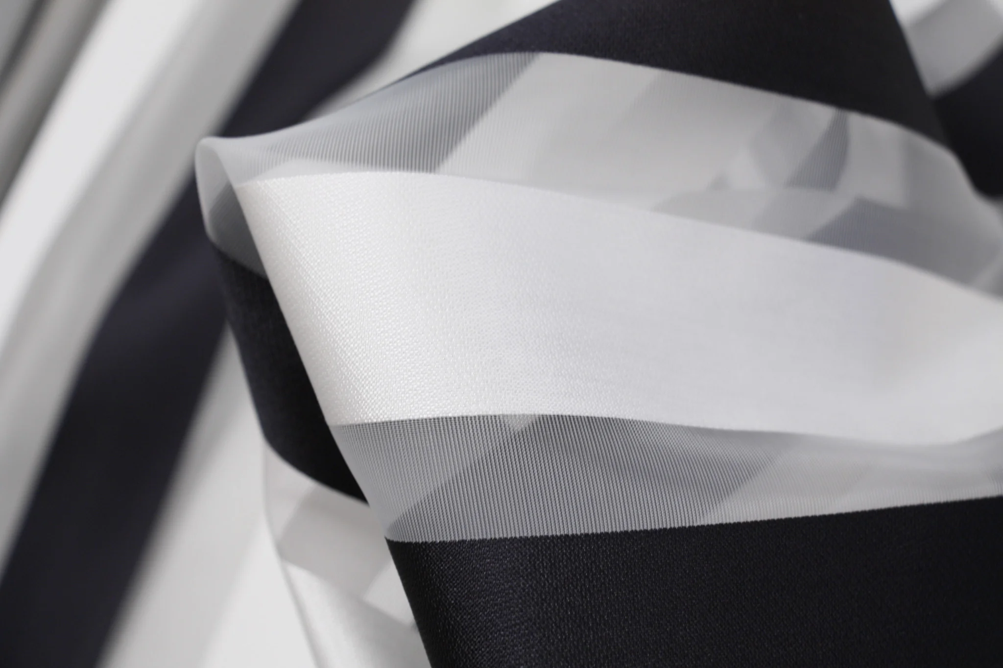 Navy, White & Peek-A-Boo