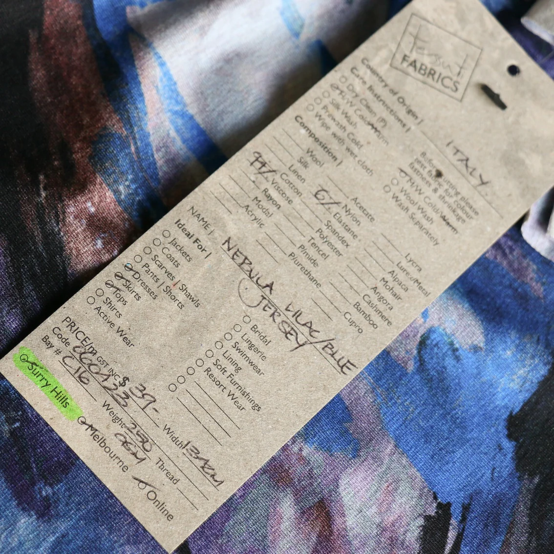 Nebula Lilac/Blue Jersey - Image 4