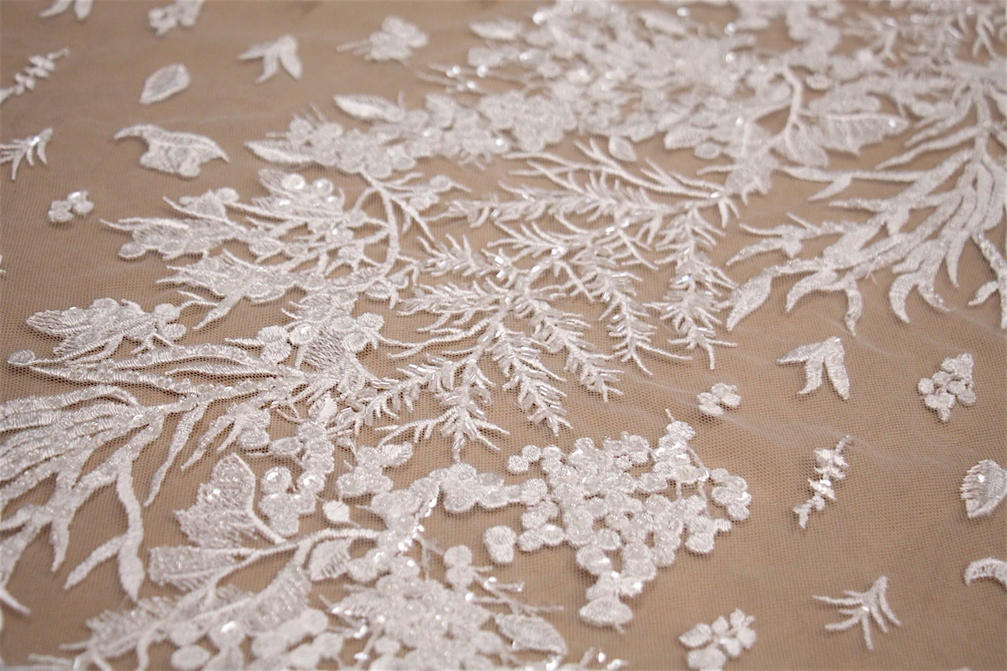 Nellie Embroidered/Beaded Tulle - Image 2