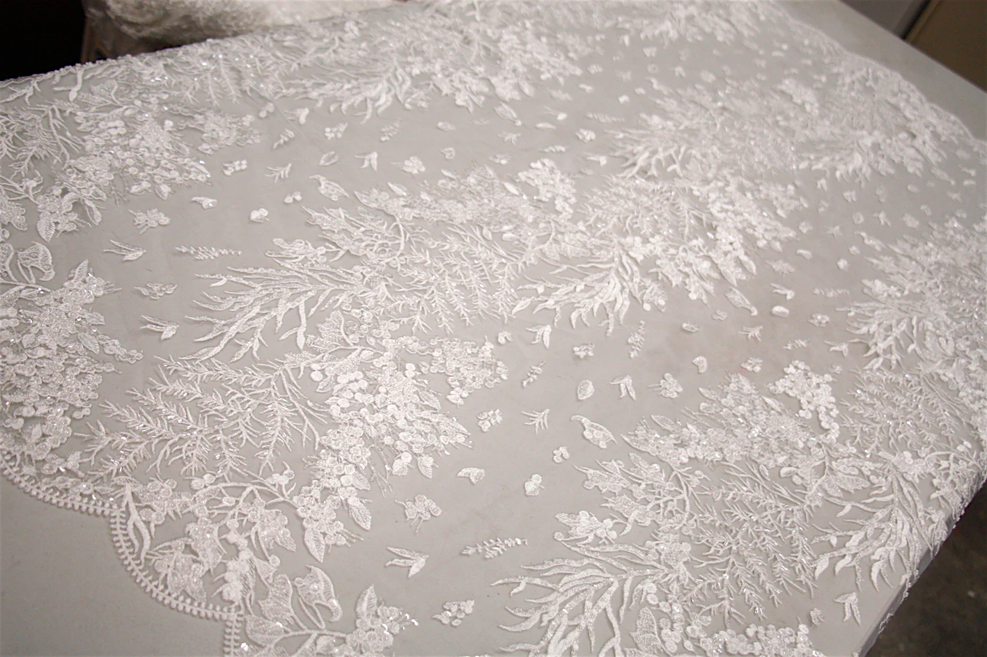 Nellie Embroidered/Beaded Tulle - Image 4