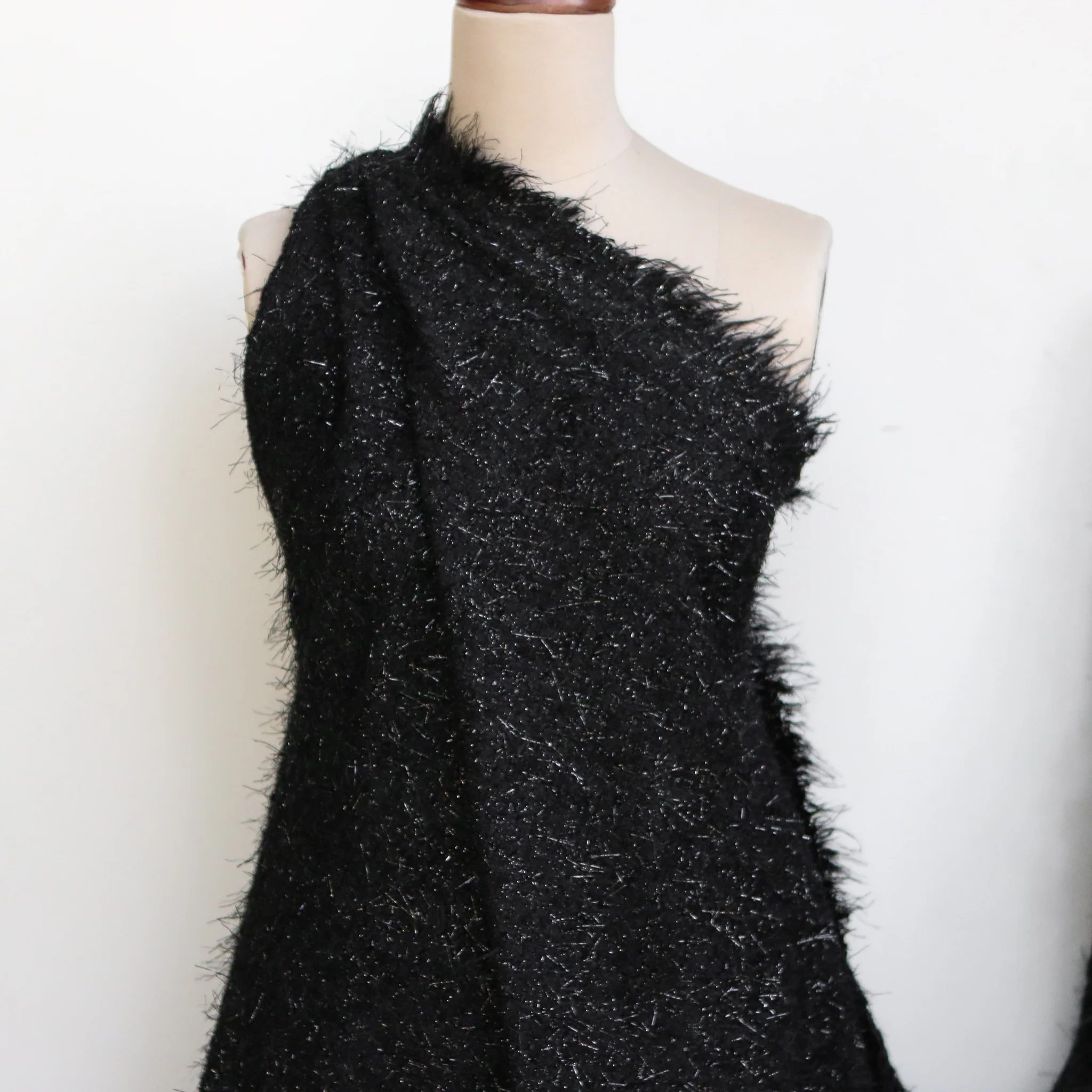 Nero Lurex Tweed - Image 4