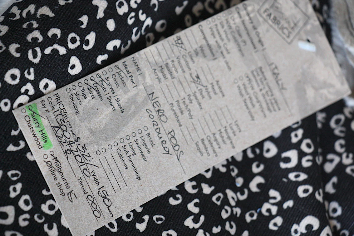 Nero Pods - Printed Corduroy - Image 4