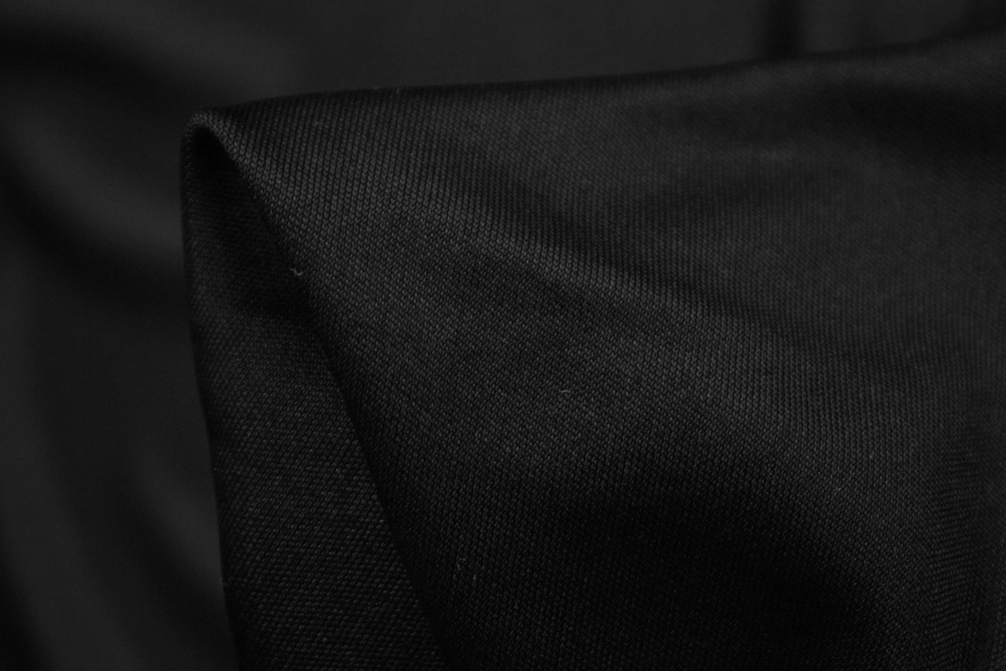 Nero Silk Jersey