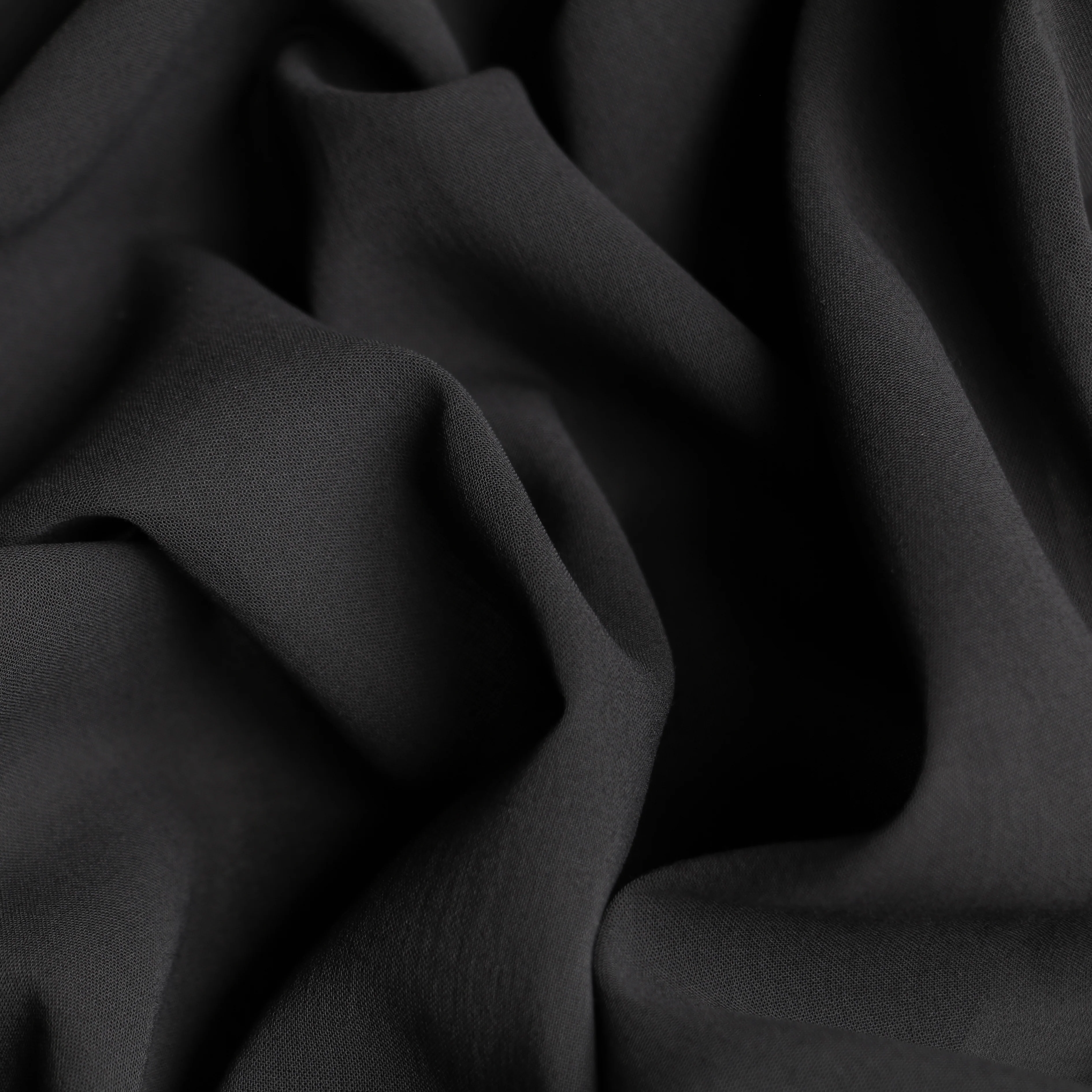 Nero Voile - Stretch Cotton Voile - Image 2