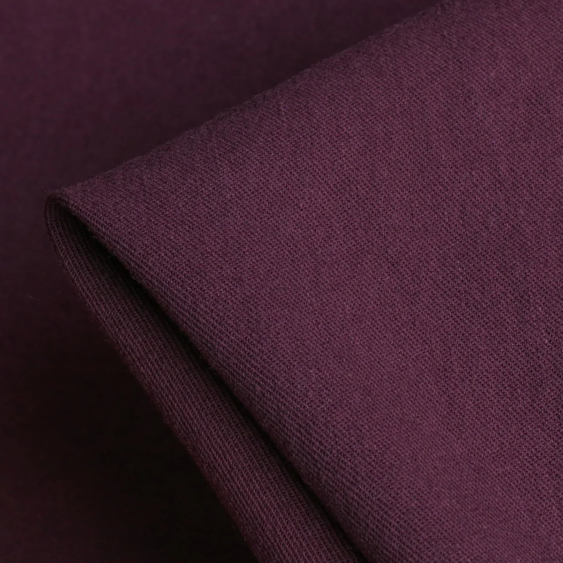 Neru Plum Cotton/Wool Drill