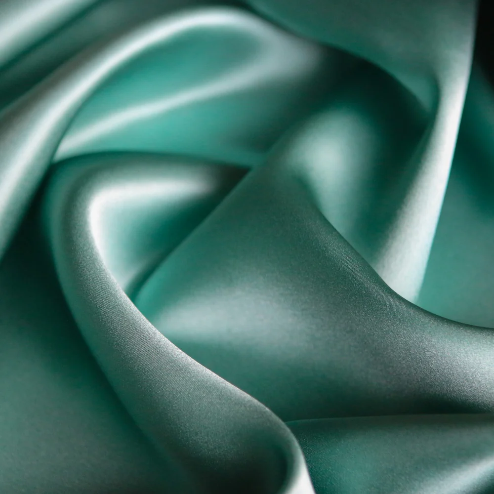 New Jade Silk Satin - Image 2