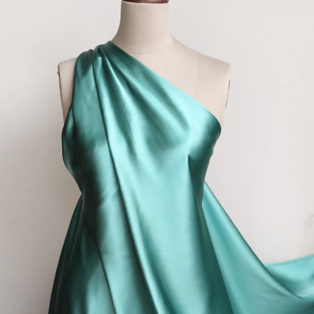 New Jade Silk Satin - Image 3