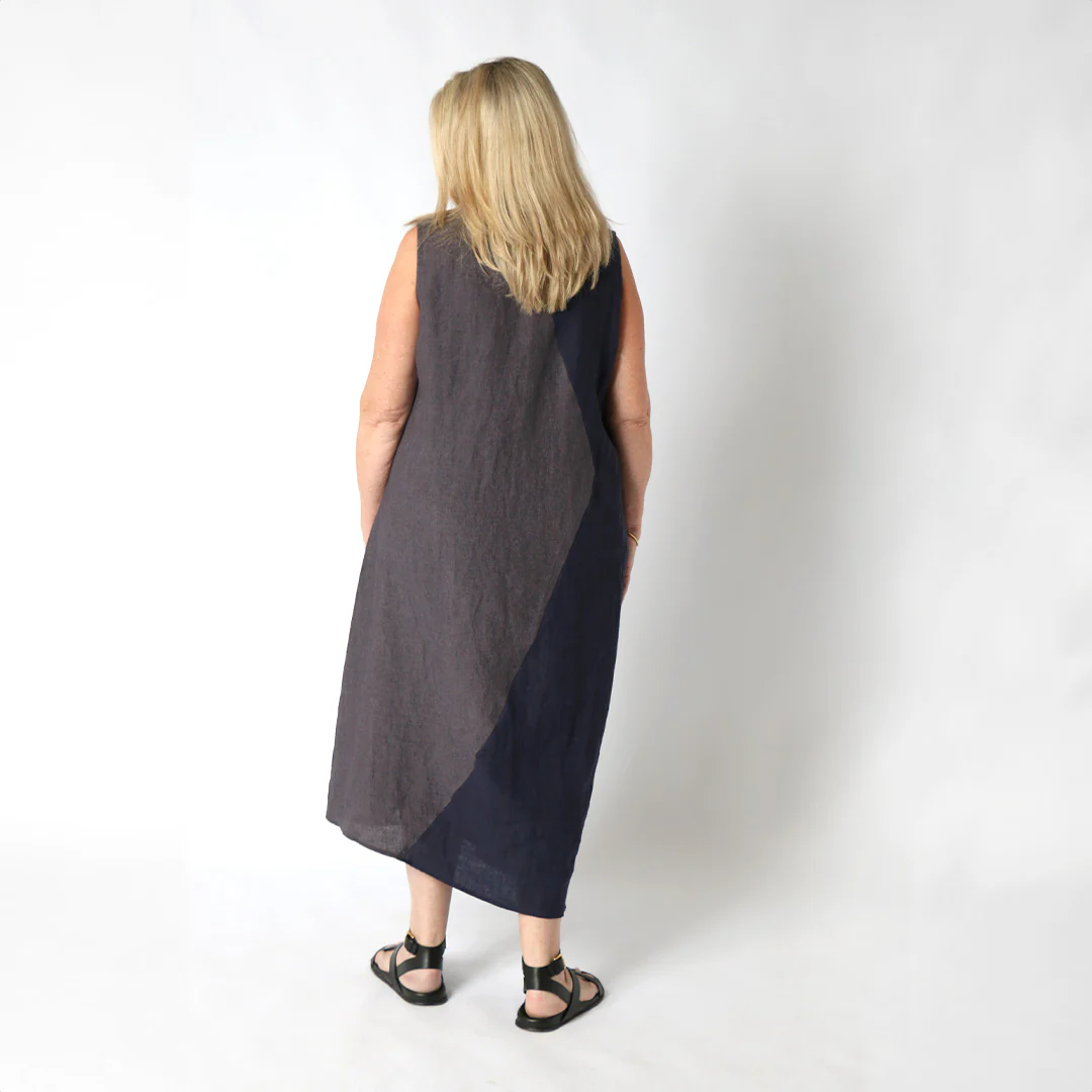 Newford Blu Washed Linen - Image 3
