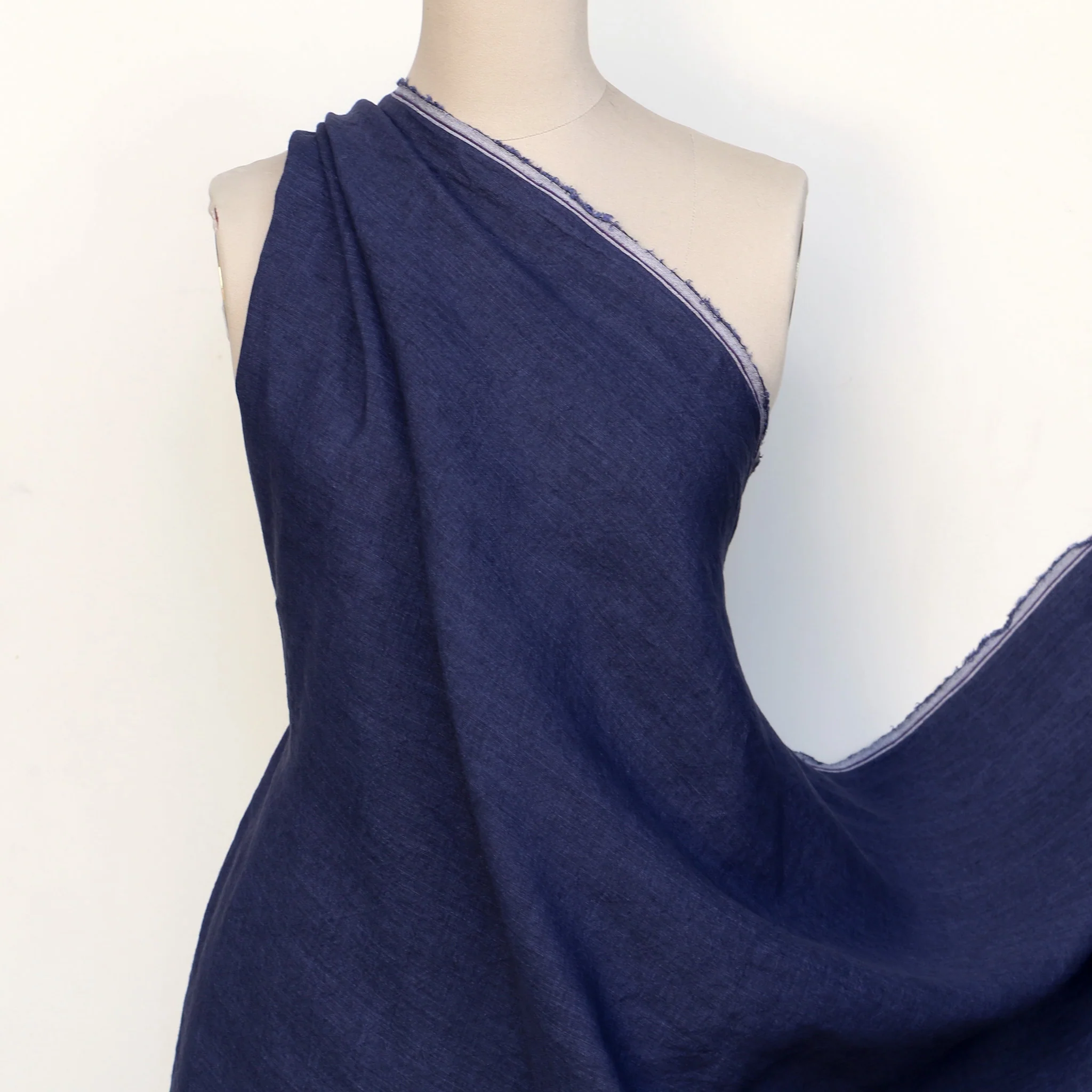 Newford Blu Washed Linen - Image 5