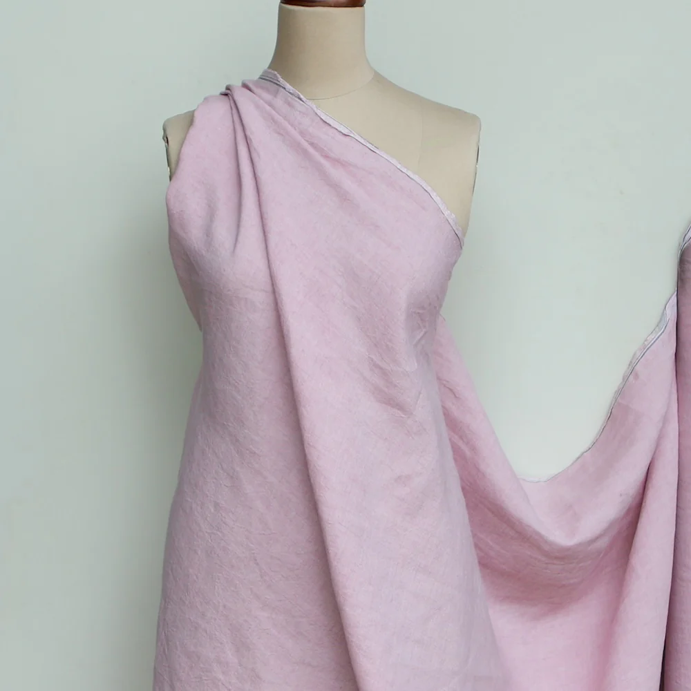 Newford Calamine Pink Washed Linen - Image 4