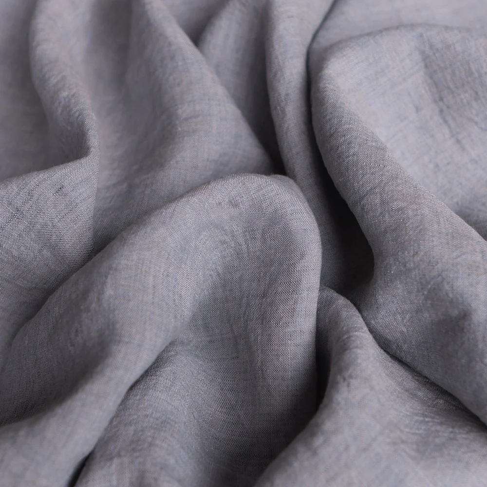 Newford Quill Grey Washed Linen - Image 2