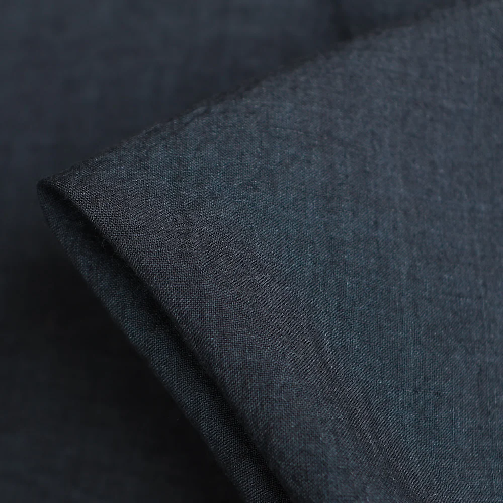 Newford Slate Navy Washed Linen