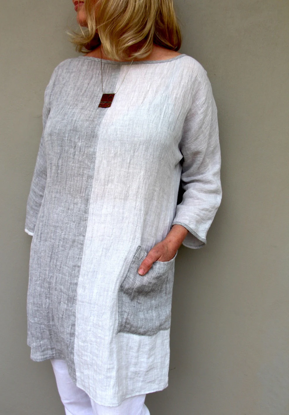 Nickel Crush - Crinkle Linen - Image 5