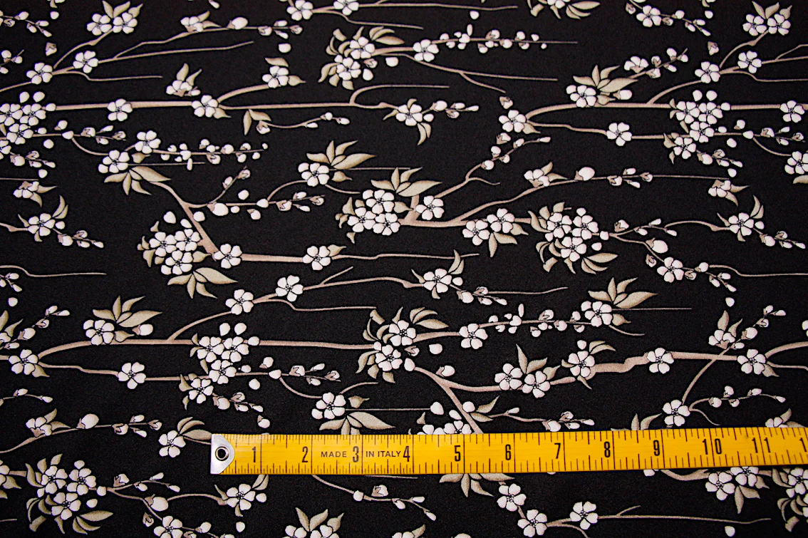 Night Time Blossom - Swimwear Fabric - Image 2