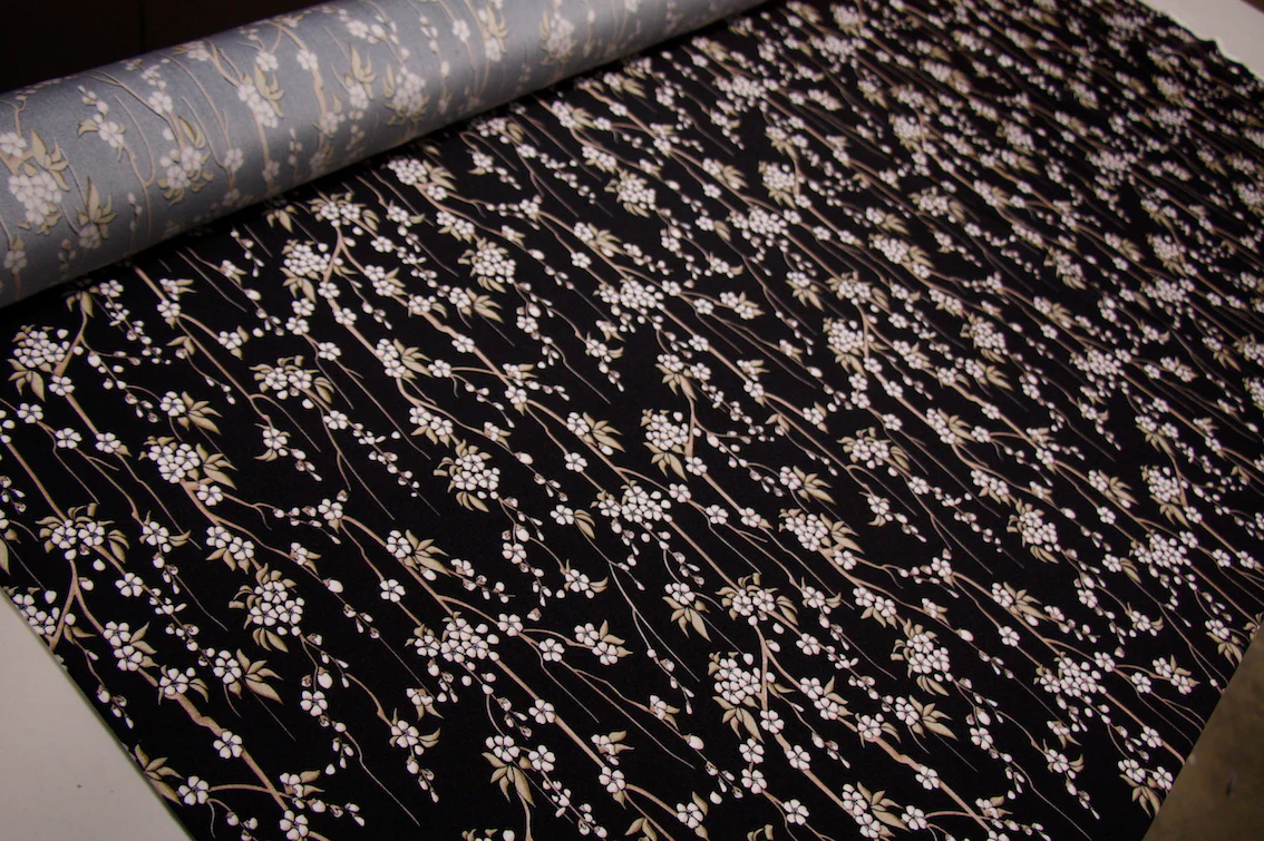 Night Time Blossom - Swimwear Fabric - Image 4