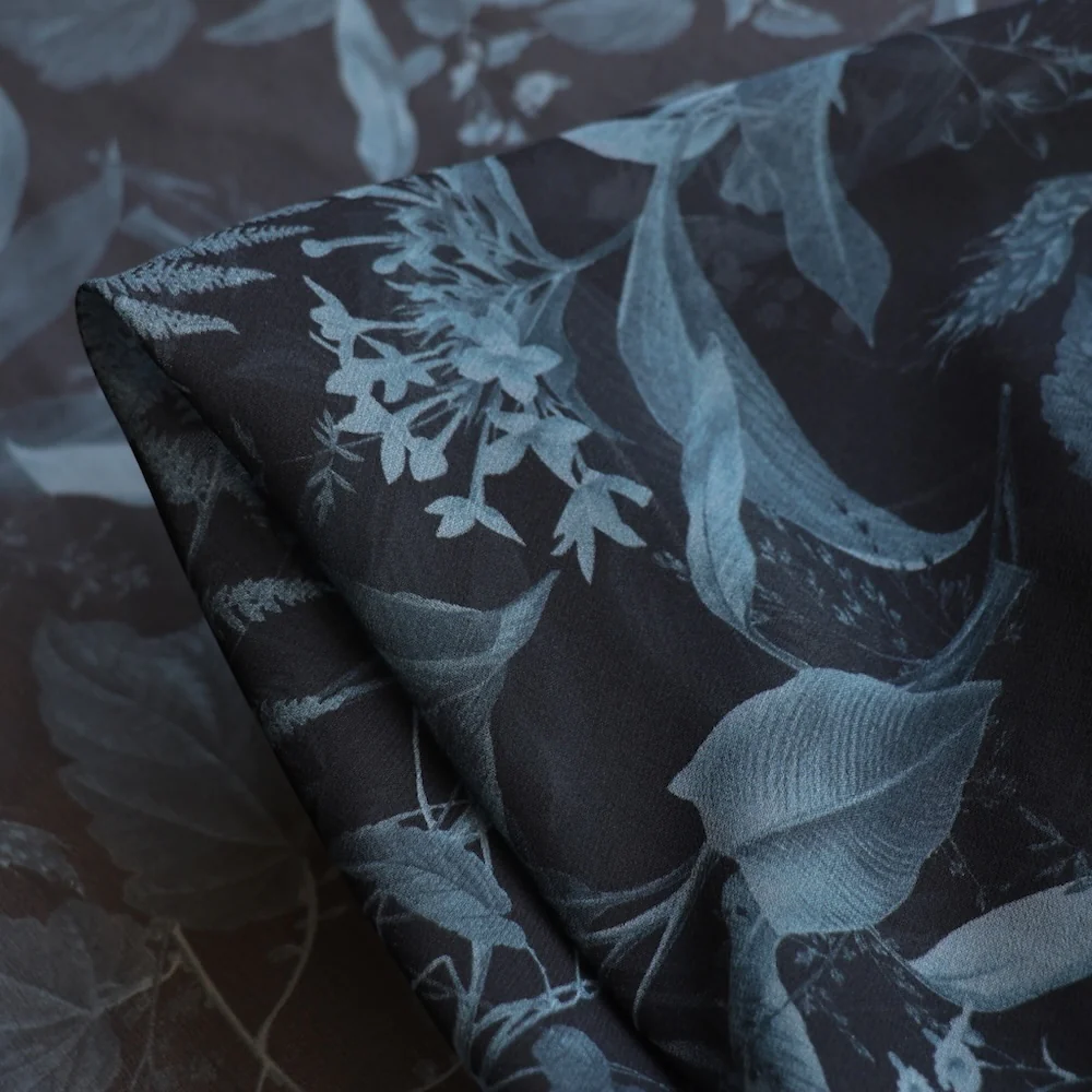 Nightshade Silk Georgette