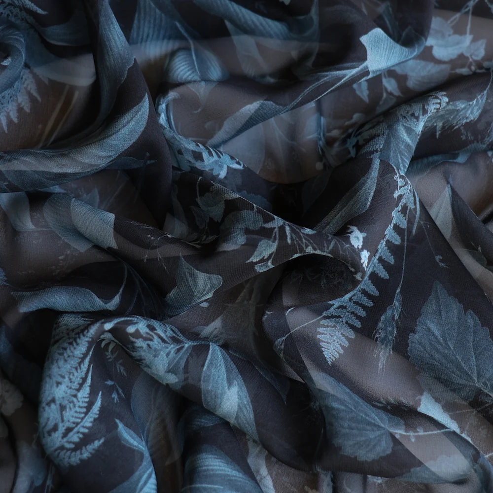 Nightshade Silk Georgette - Image 2