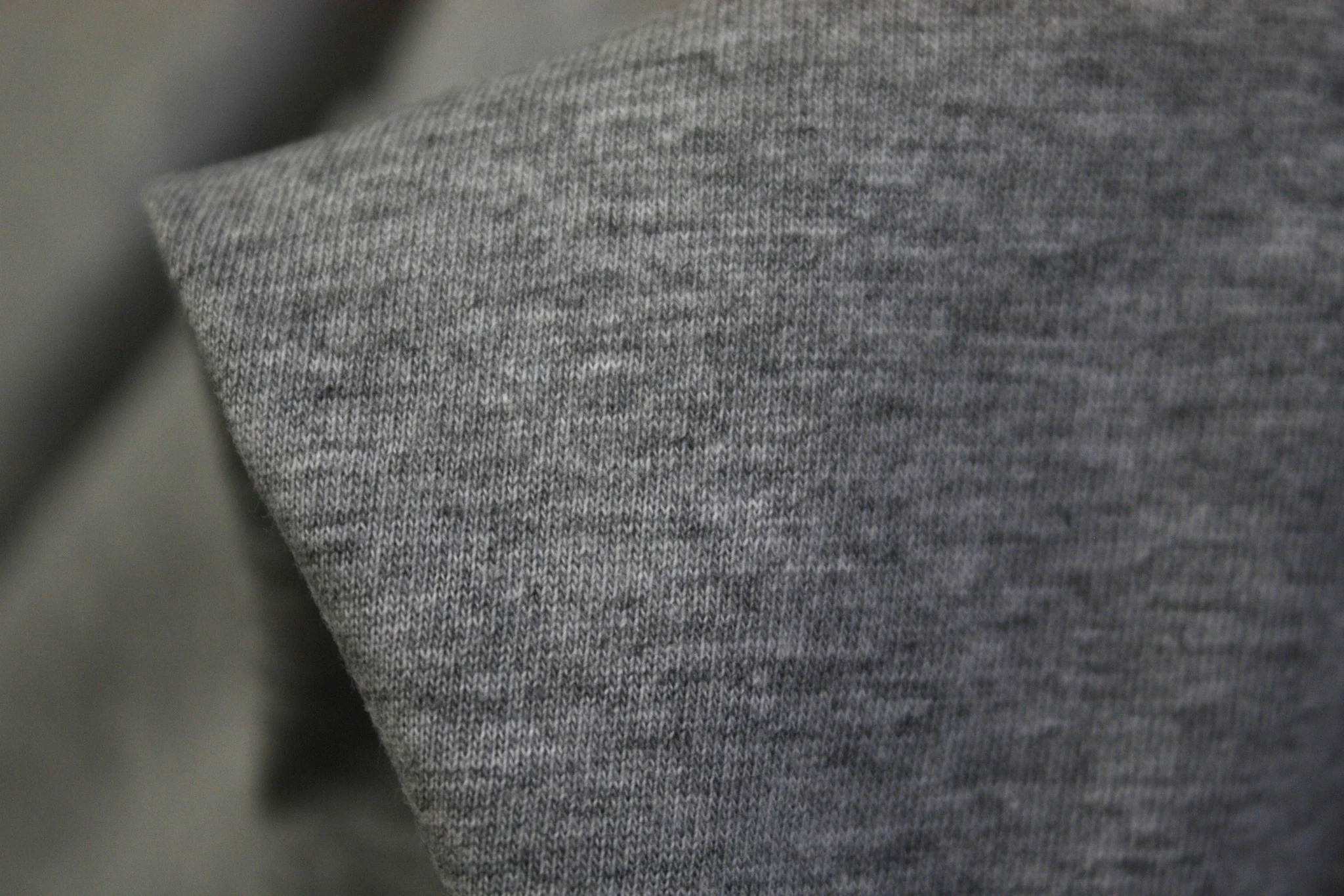 Nina Grey/White - Cotton Knit