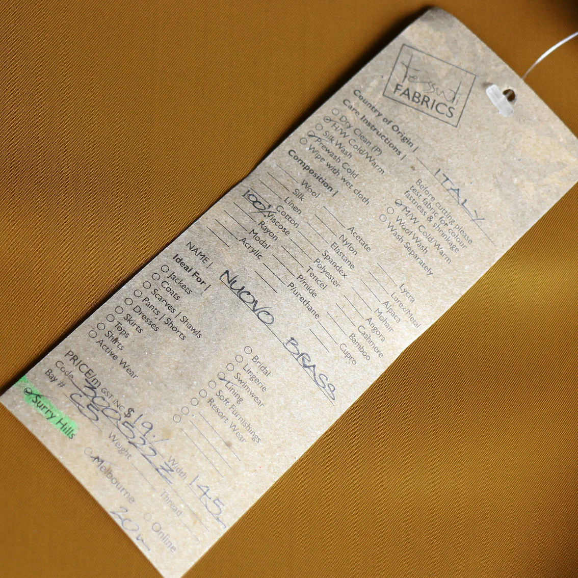 Nuovo Brass Lining - Image 3