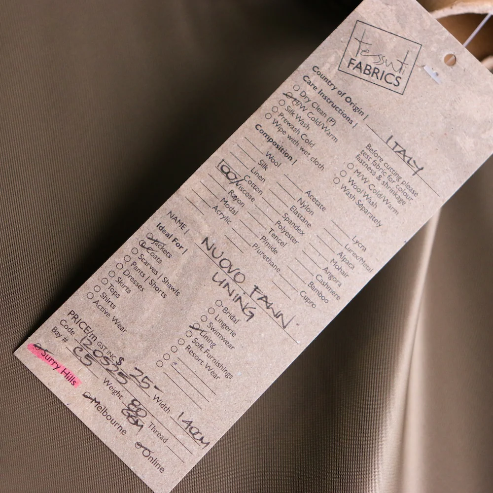 Nuovo Fawn Lining - Image 3