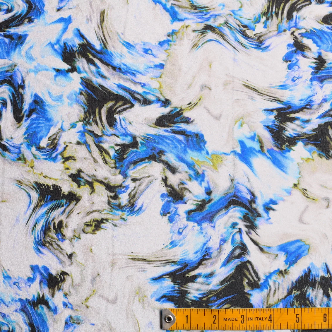 Ocean Currents - Silk Crepe De Chine - Image 3