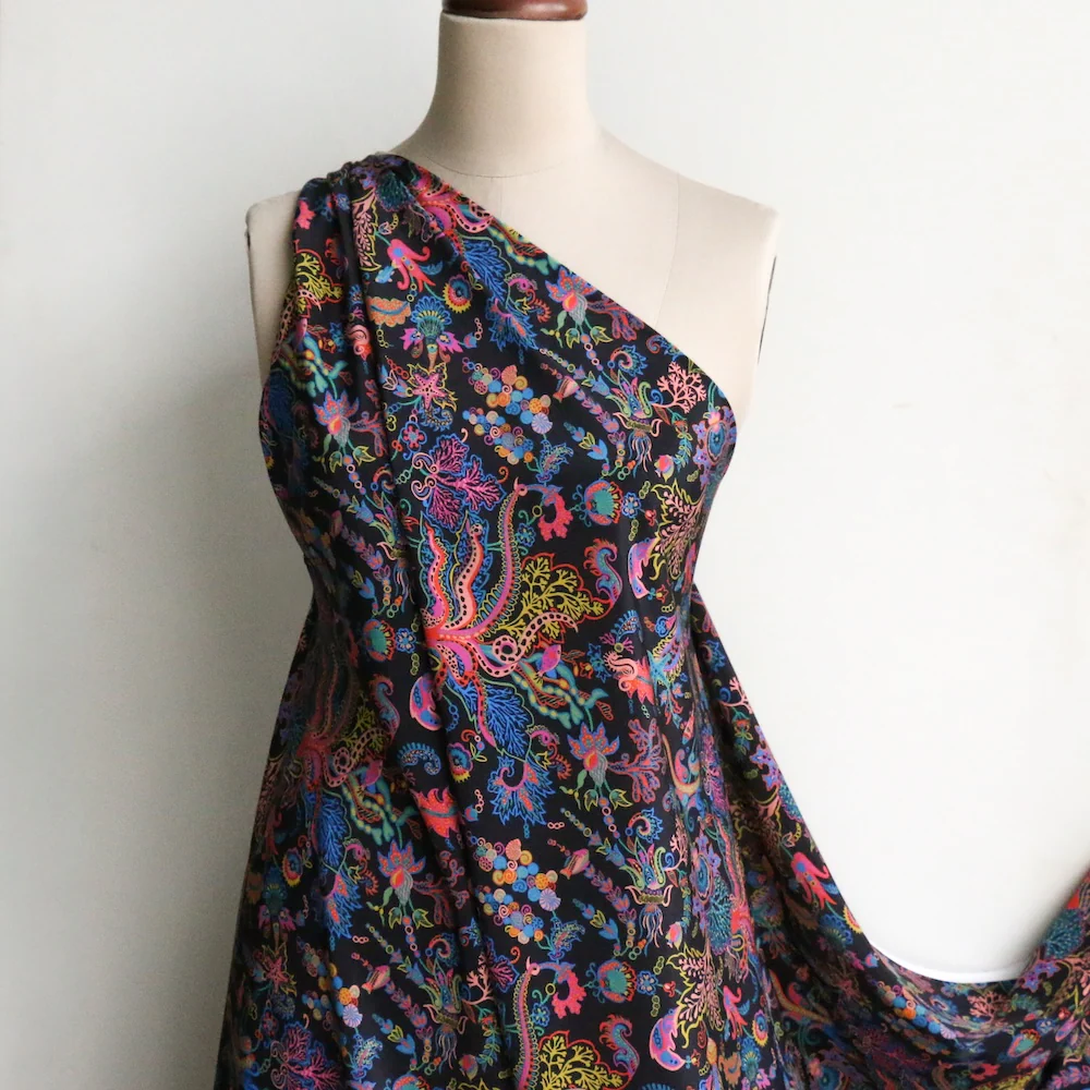 Ocean Deep - Liberty Kensington Silk CDC - Image 5