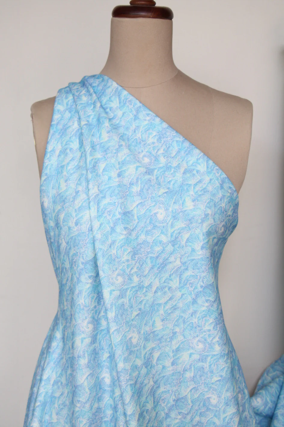 Ocean Sky - Murray Loopback Fleece - Liberty Fabrics - Image 5