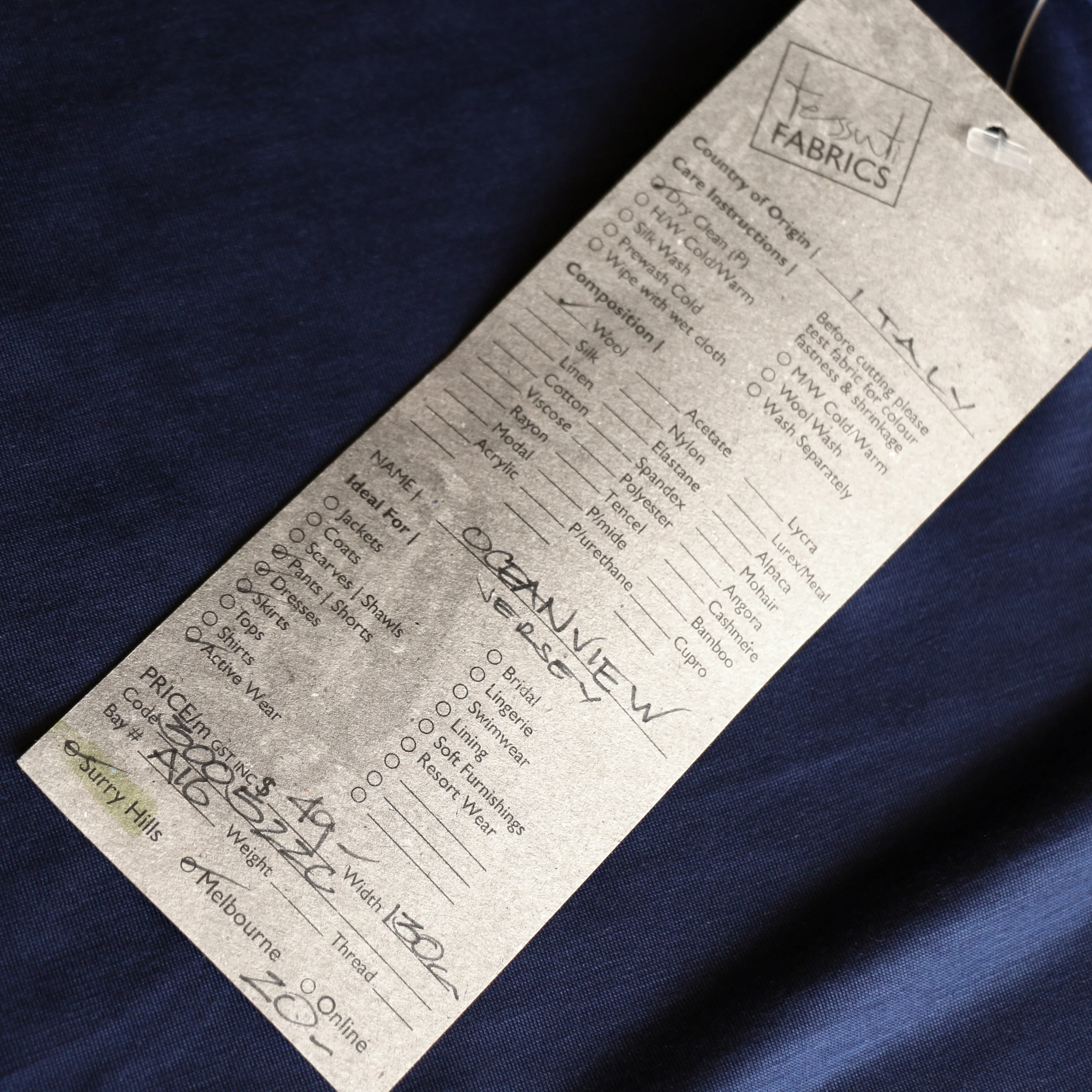 Ocean View - Merino Wool Jersey - Image 3