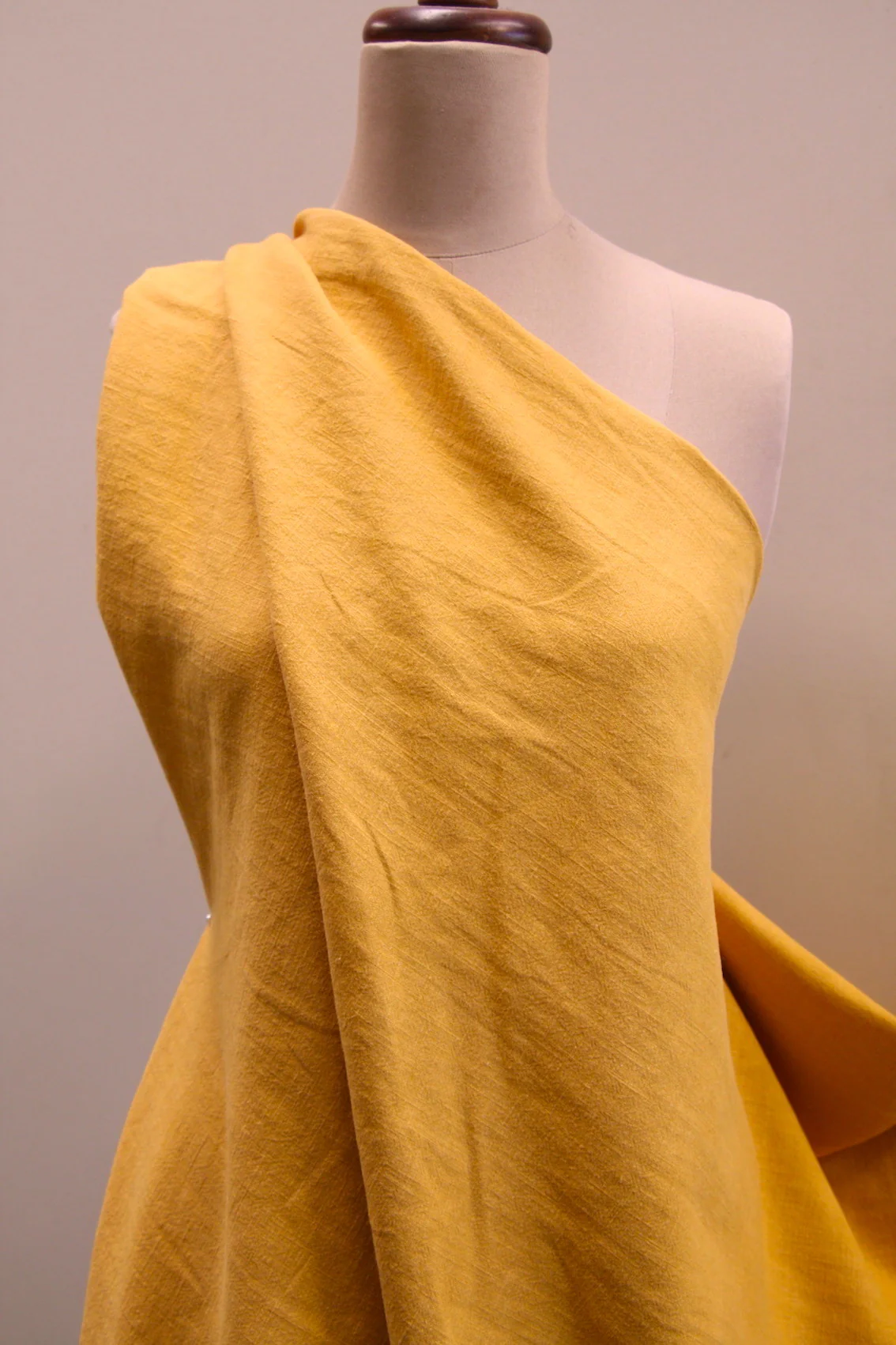 Ochre Pebble Wash Linen - Image 2