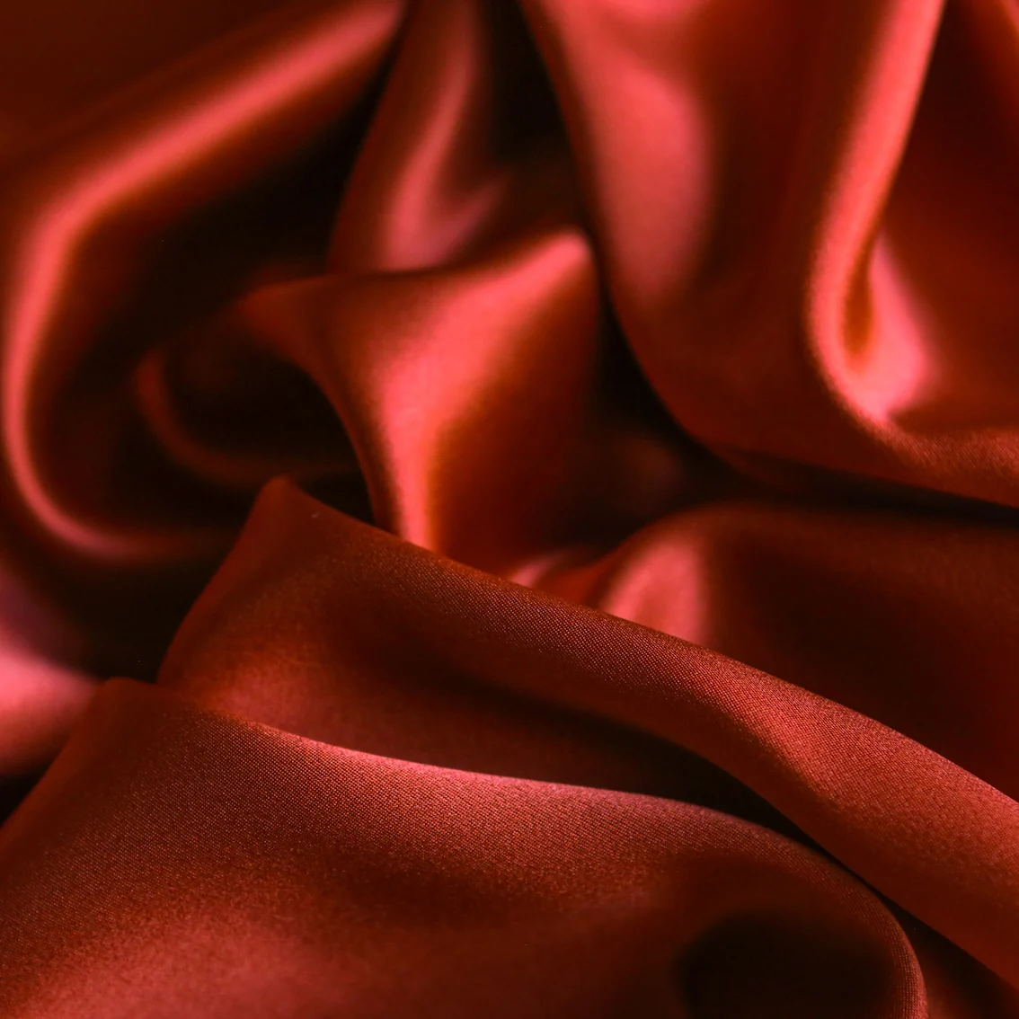 Ochre Silk Satin - 19mm - Image 2