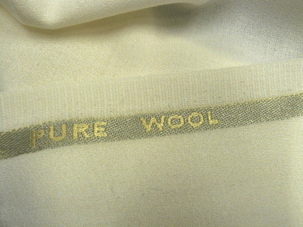 Off White Empire Wool Crepe - Image 3
