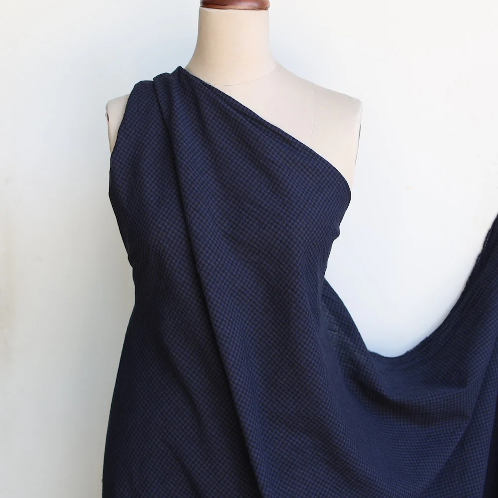 Oichi Midnight Linen/Cotton - Image 4