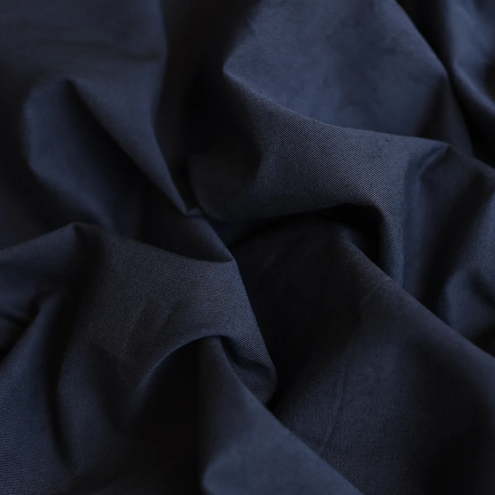 Ojay Navy - Cotton/Linen Drill - Image 3