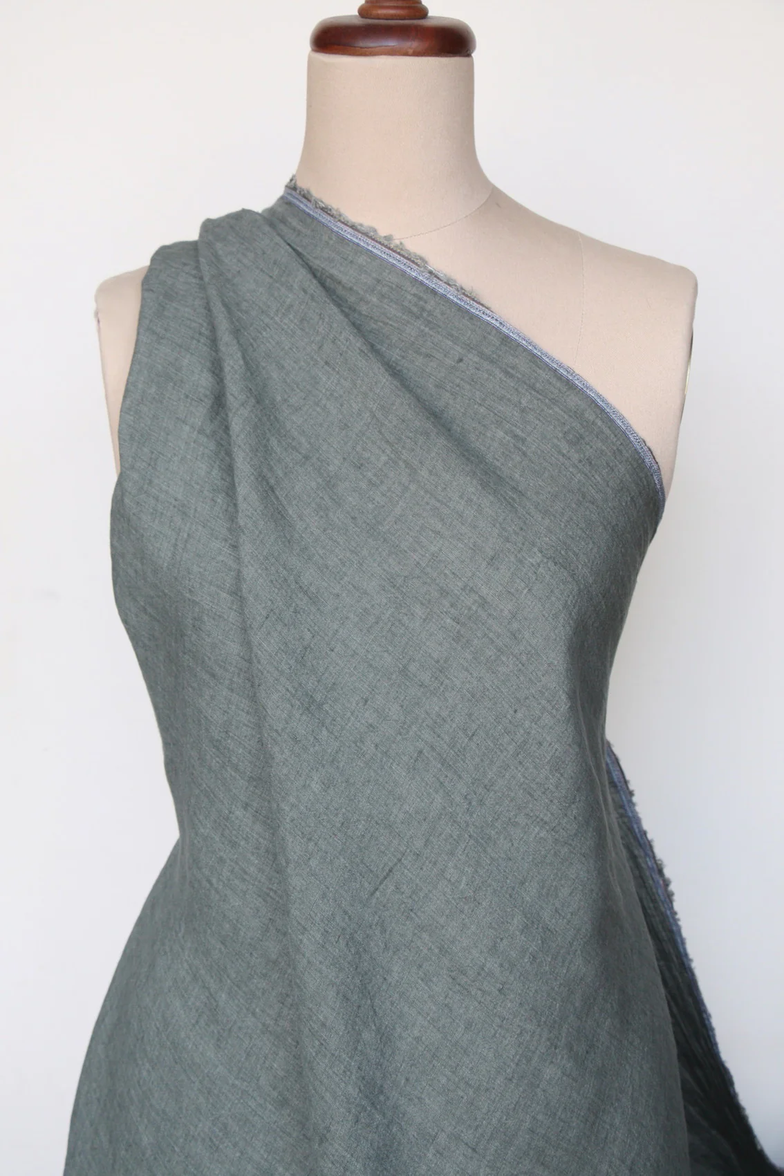 Oka Khaki Washed Linen - Image 3
