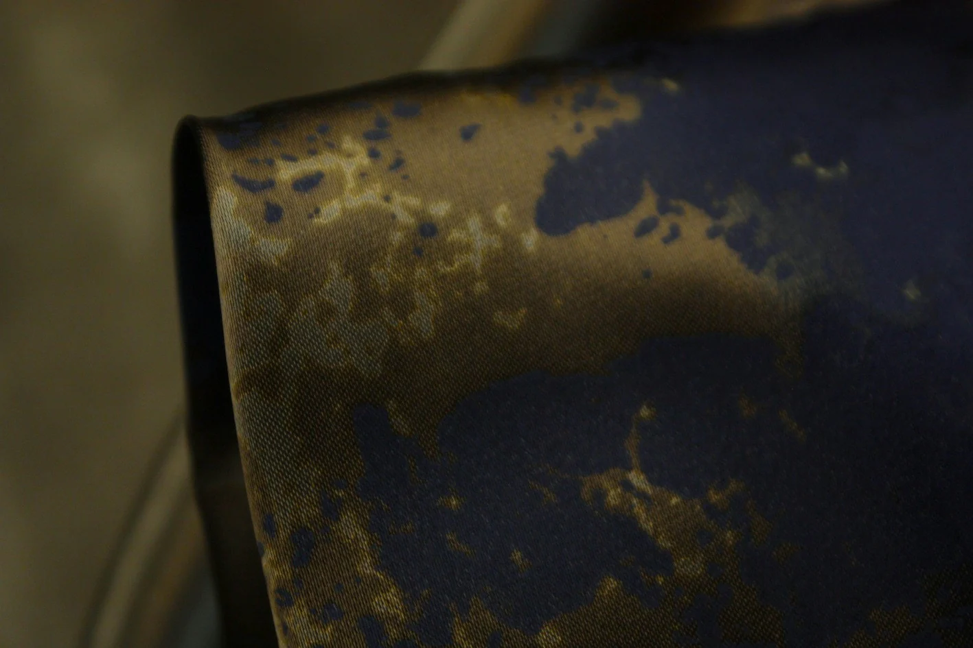 Olive Army Burnout - Panel Fabric