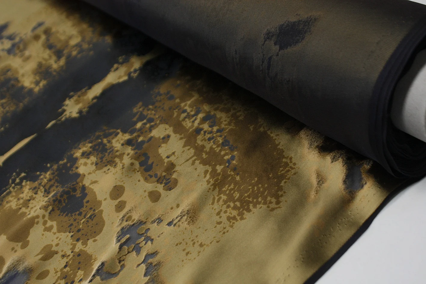 Olive Army Burnout - Panel Fabric - Image 2