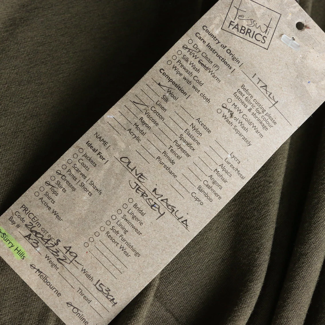 Olive Maglia Jersey - Image 3
